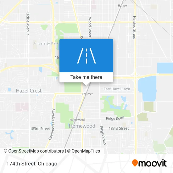 174th Street map