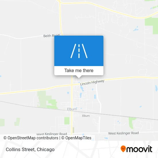 Collins Street map
