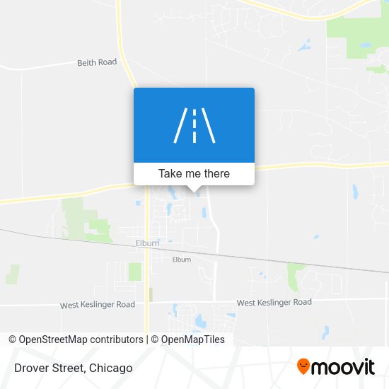 Mapa de Drover Street