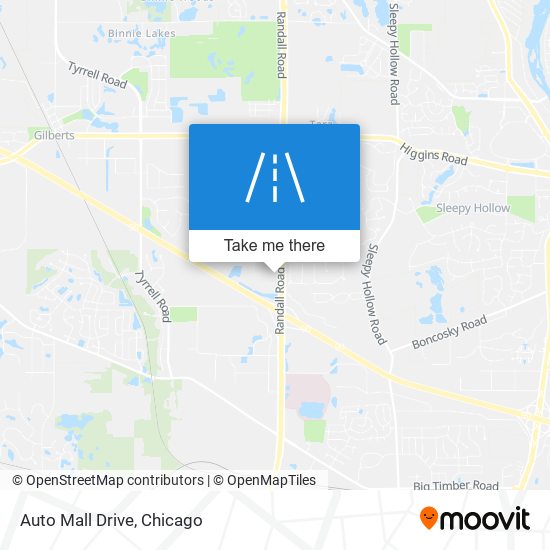 Auto Mall Drive map