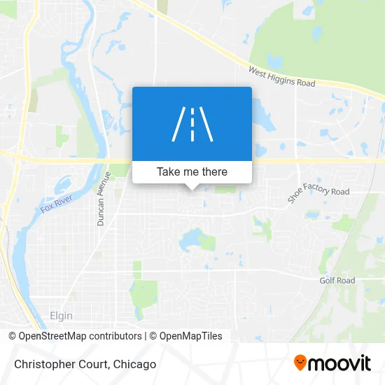 Christopher Court map