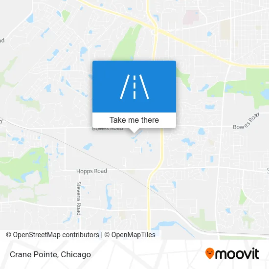 Crane Pointe map