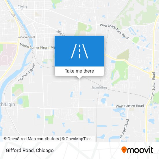 Mapa de Gifford Road
