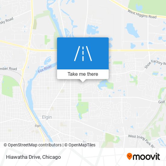 Hiawatha Drive map