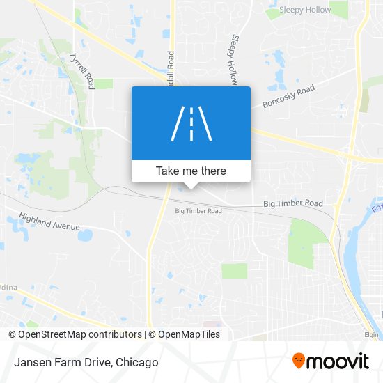 Jansen Farm Drive map