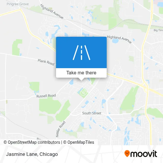 Jasmine Lane map