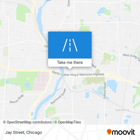 Mapa de Jay Street