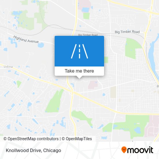 Mapa de Knollwood Drive