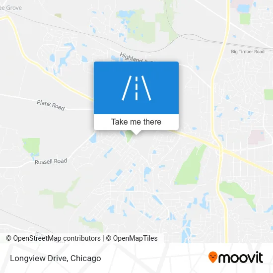 Longview Drive map