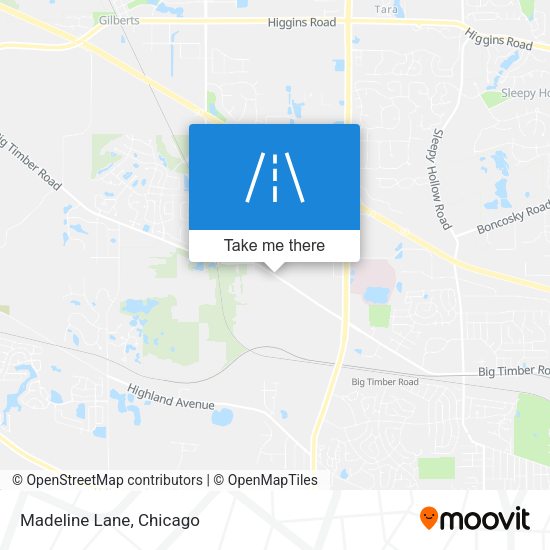 Mapa de Madeline Lane