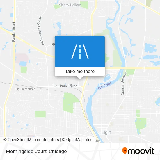 Morningside Court map
