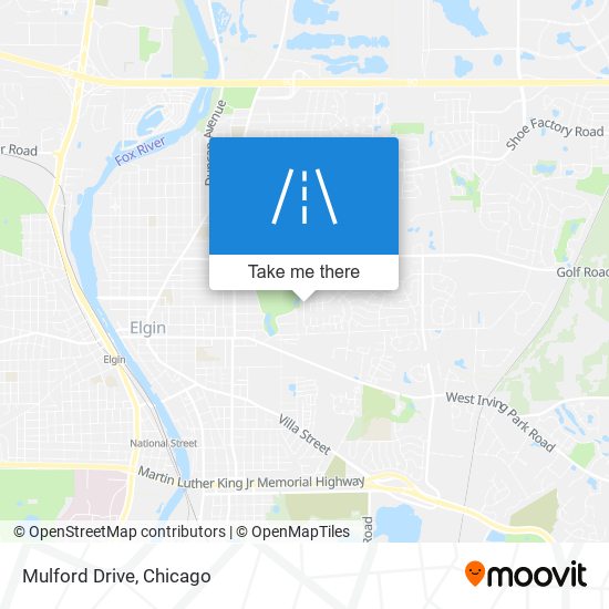 Mulford Drive map