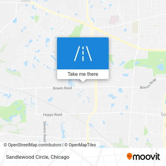 Sandlewood Circle map