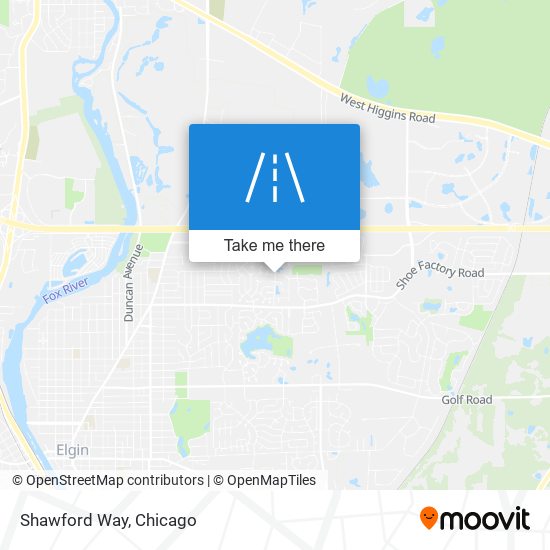 Shawford Way map