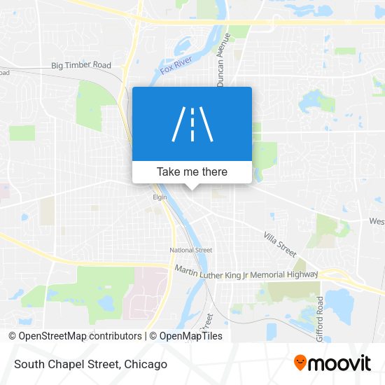 Mapa de South Chapel Street