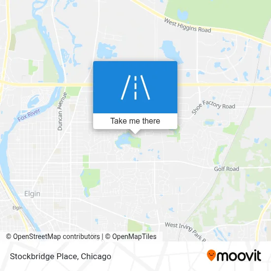 Stockbridge Place map