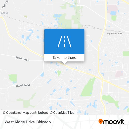 West Ridge Drive map