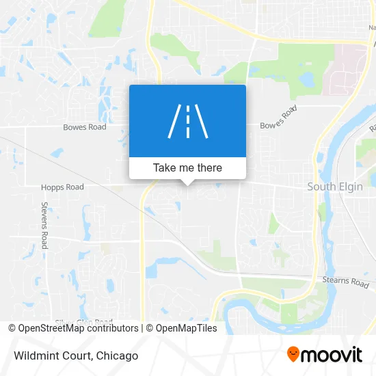 Wildmint Court map