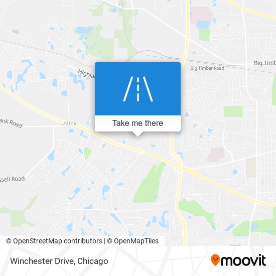 Mapa de Winchester Drive