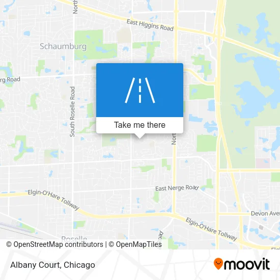 Albany Court map