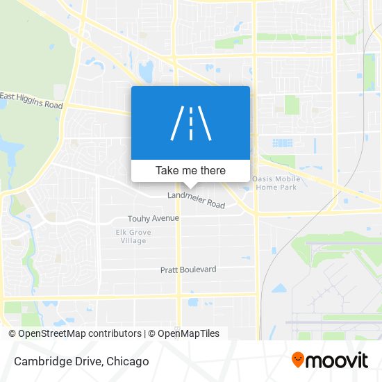 Cambridge Drive map