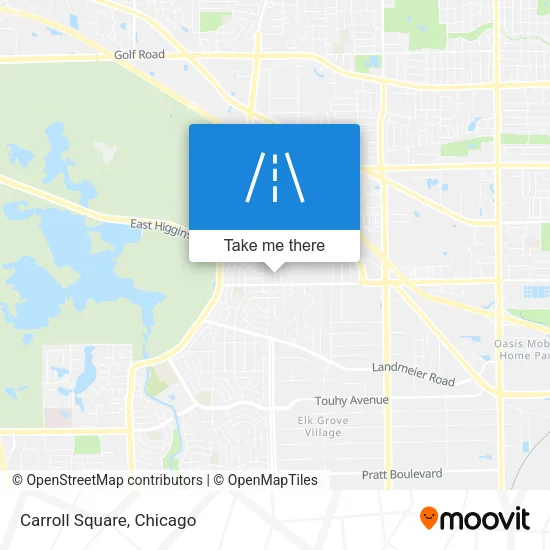Carroll Square map