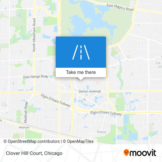 Mapa de Clover Hill Court
