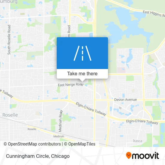 Cunningham Circle map