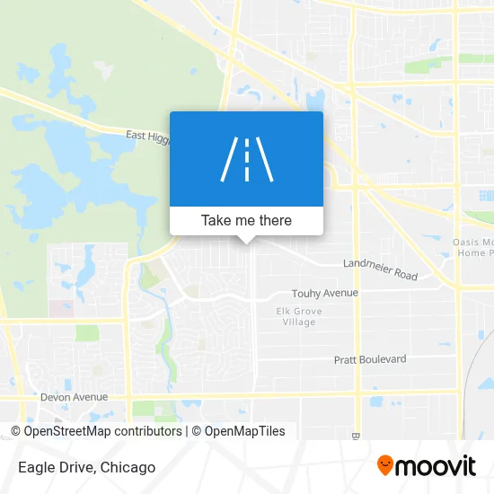 Eagle Drive map