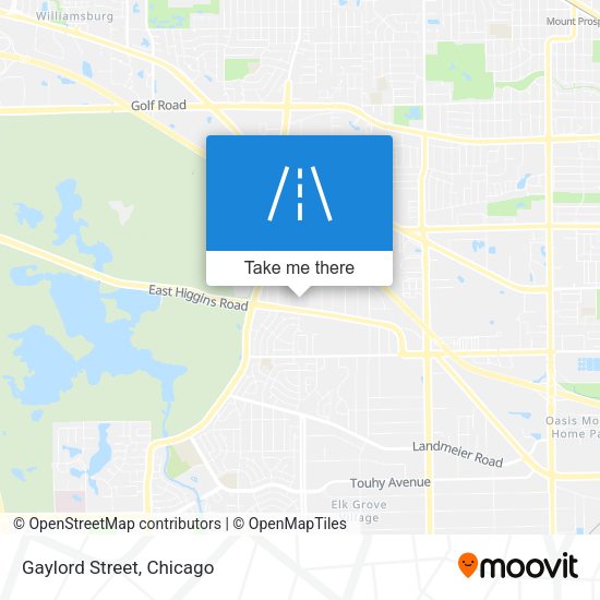 Mapa de Gaylord Street