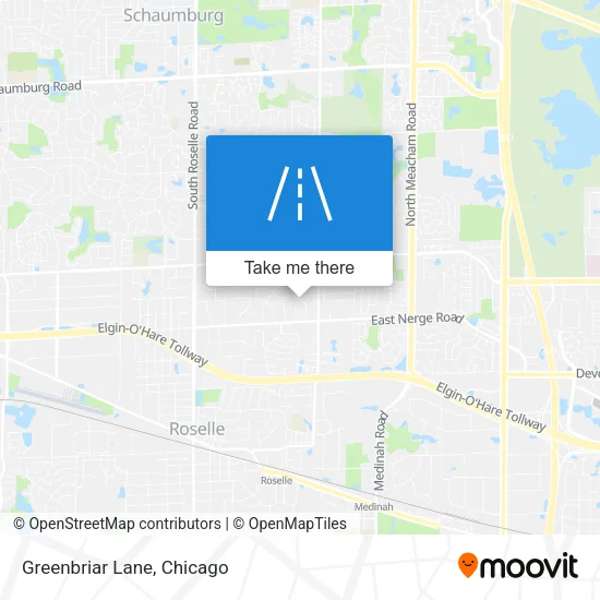 Mapa de Greenbriar Lane