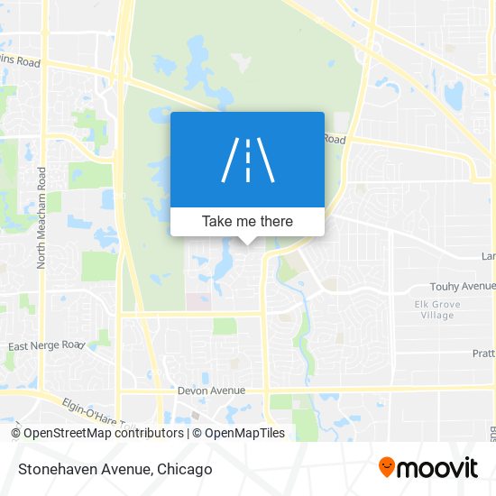 Mapa de Stonehaven Avenue