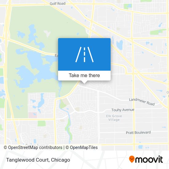 Mapa de Tanglewood Court