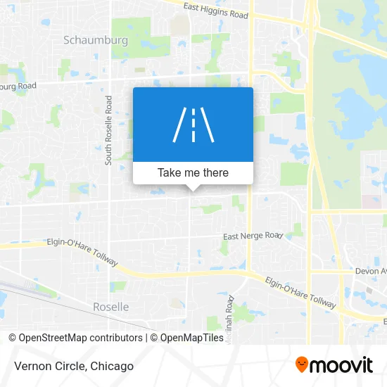 Vernon Circle map