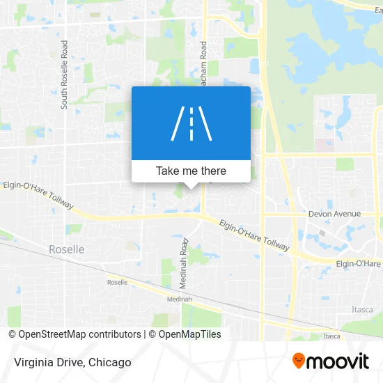 Virginia Drive map