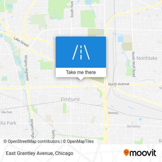 East Grantley Avenue map