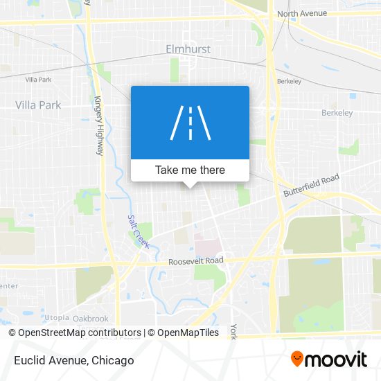 Euclid Avenue map