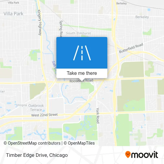 Timber Edge Drive map