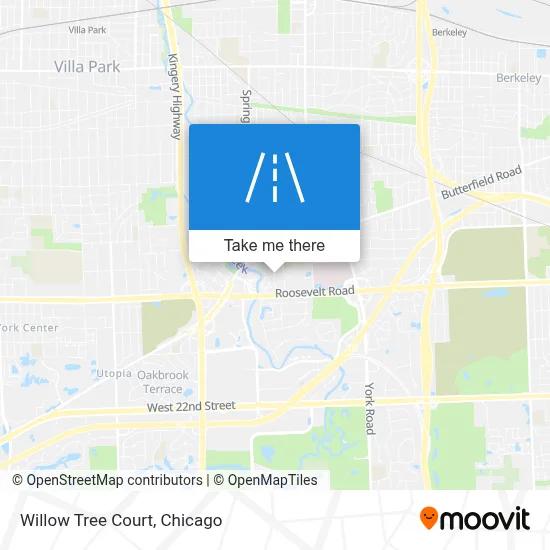 Willow Tree Court map