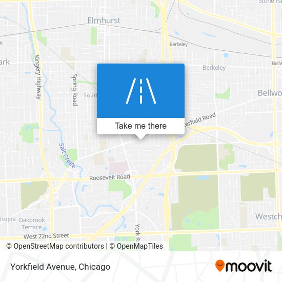 Mapa de Yorkfield Avenue