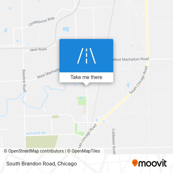 Mapa de South Brandon Road