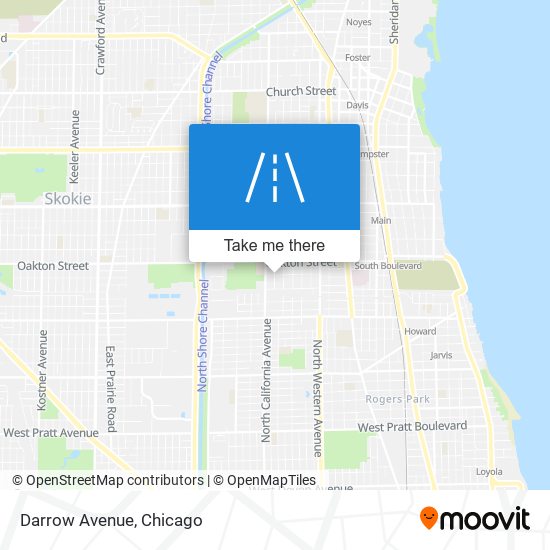 Darrow Avenue map