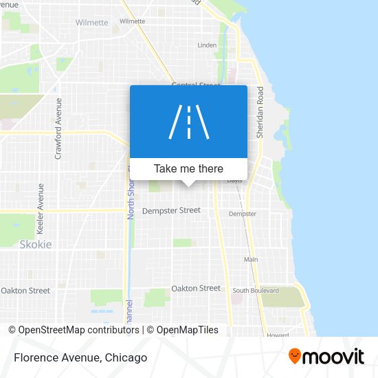 Mapa de Florence Avenue