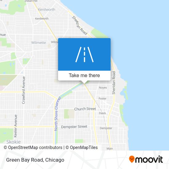 Mapa de Green Bay Road