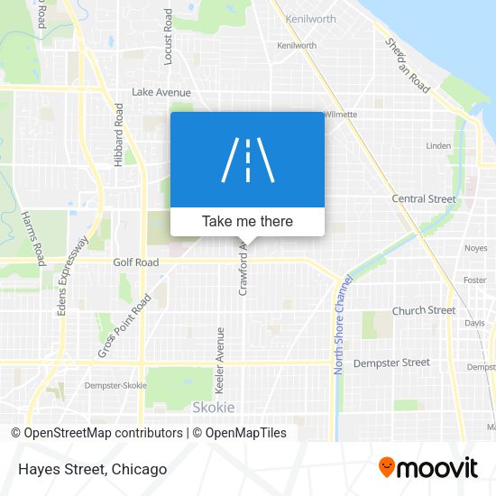 Mapa de Hayes Street