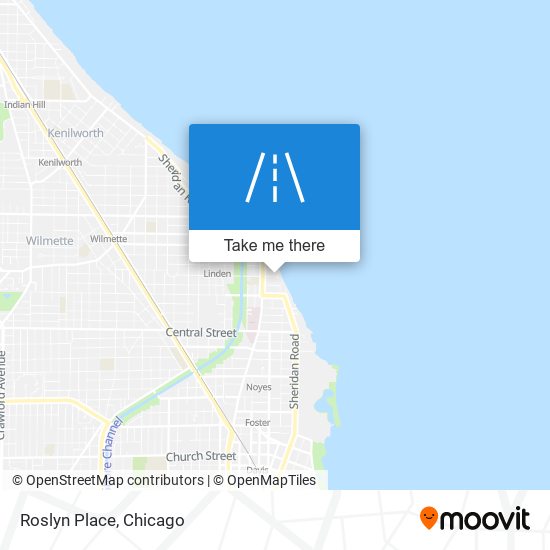 Roslyn Place map