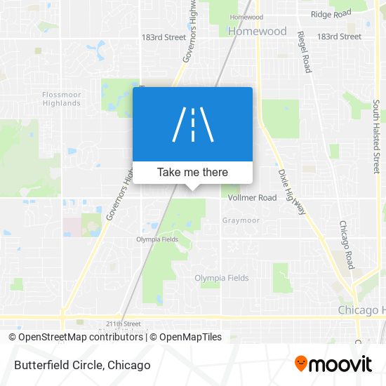 Butterfield Circle map