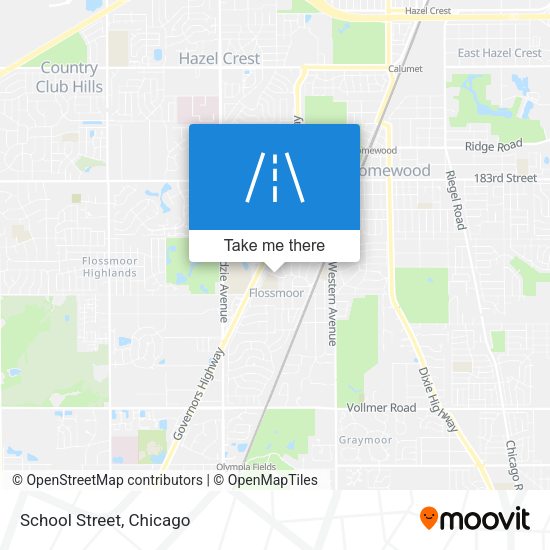 Mapa de School Street