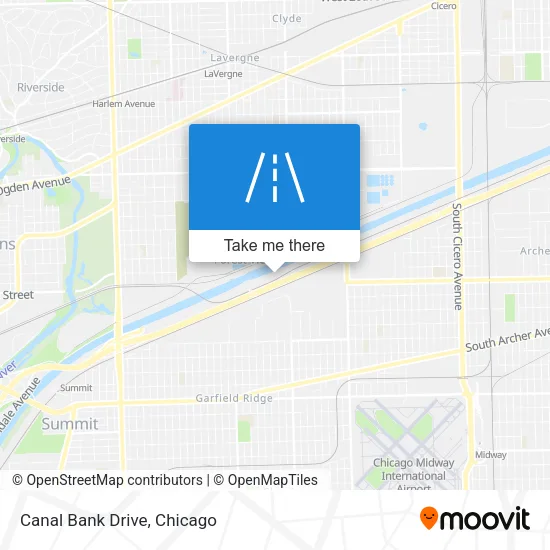 Canal Bank Drive map