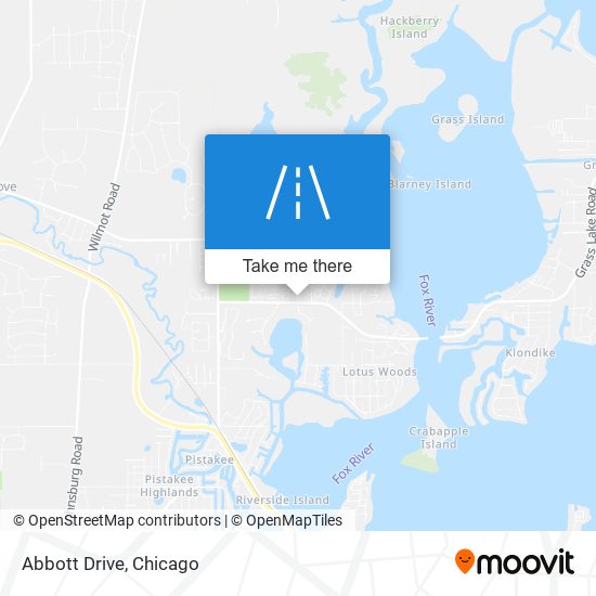 Abbott Drive map